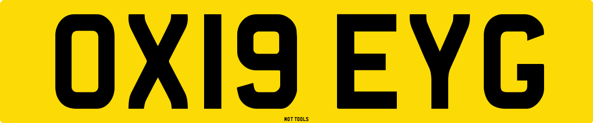OX19EYG MOT Check