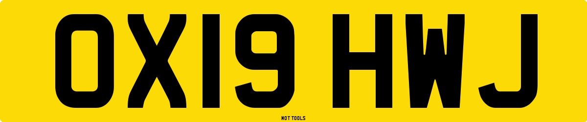 OX19HWJ MOT Check