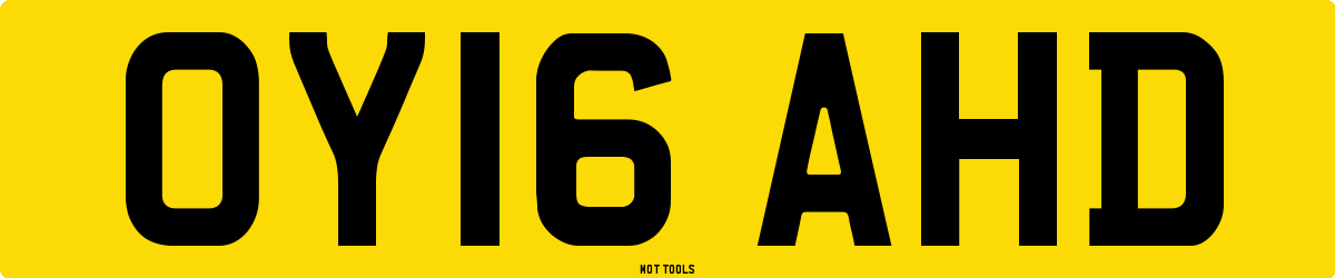 OY16AHD MOT Check