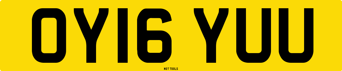 OY16YUU MOT Check
