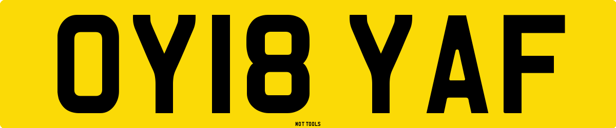OY18YAF MOT Check