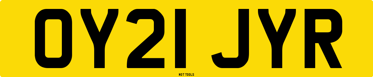 OY21JYR MOT Check