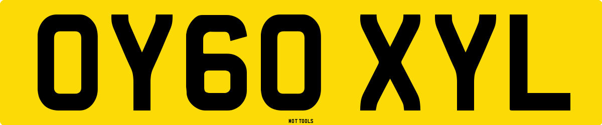 OY60XYL MOT Check