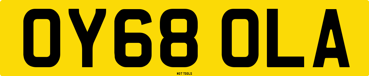 OY68OLA MOT Check