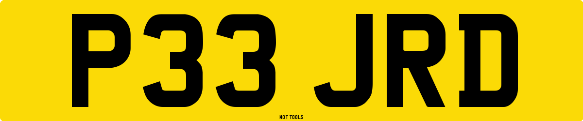 P33JRD MOT Check