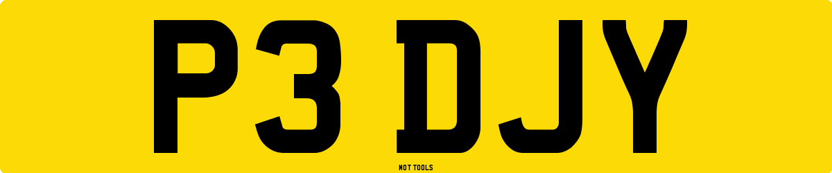 P3DJY MOT Check