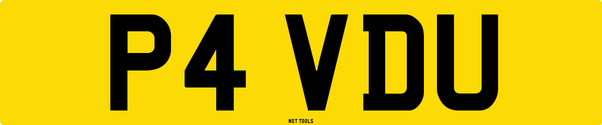 P4VDU MOT Check