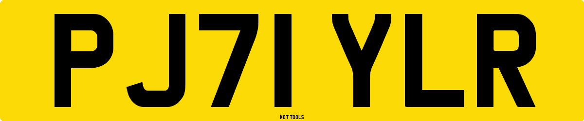 PJ71YLR MOT Check