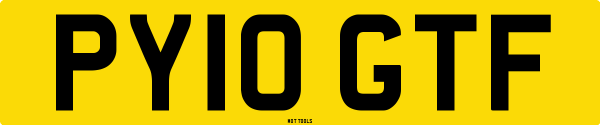 PY10GTF MOT Check