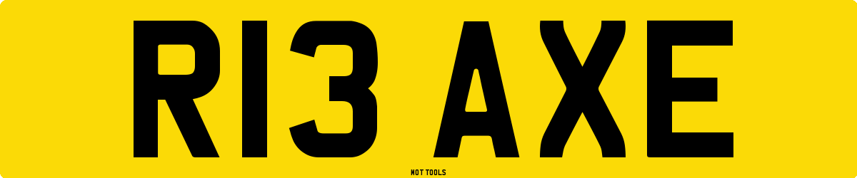 R13AXE MOT Check