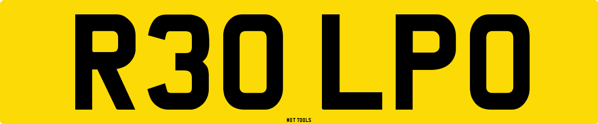 R30LPO MOT Check