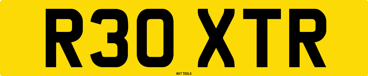R30XTR MOT Check
