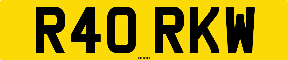 R40RKW MOT Check