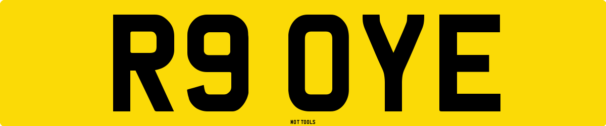 R9OYE MOT Check