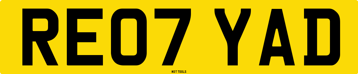 RE07YAD MOT Check