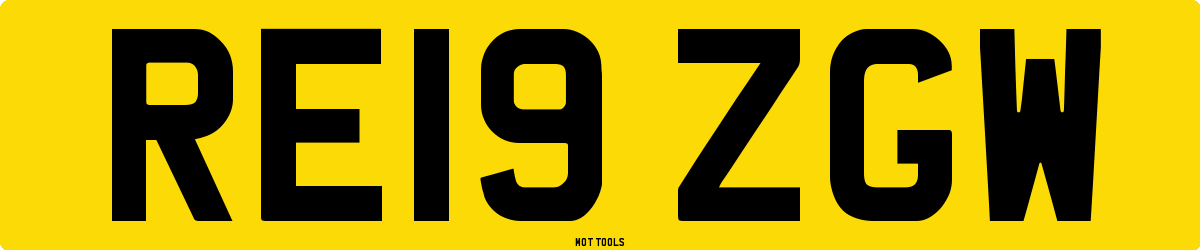 RE19ZGW MOT Check