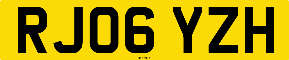 RJ06YZH MOT Check