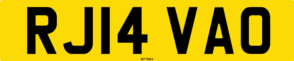 RJ14VAO MOT Check