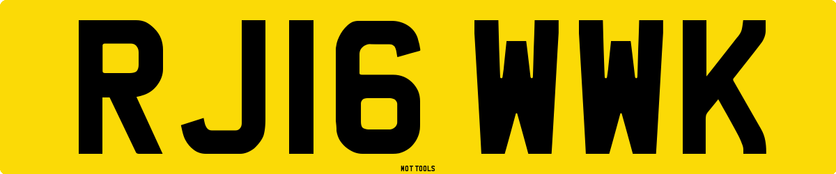 RJ16WWK MOT Check