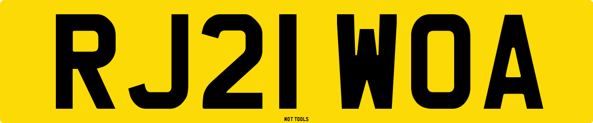 RJ21WOA MOT Check