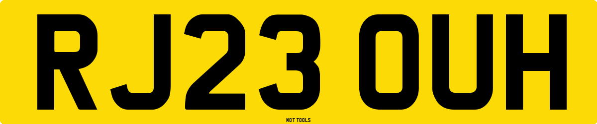 RJ23OUH MOT Check