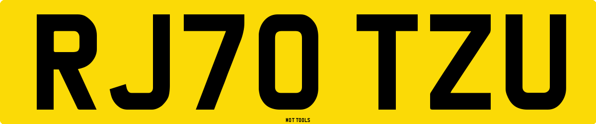 RJ70TZU MOT Check