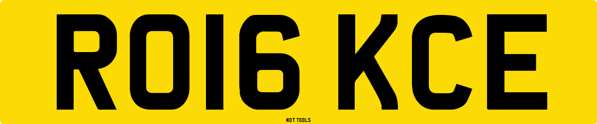 RO16KCE MOT Check