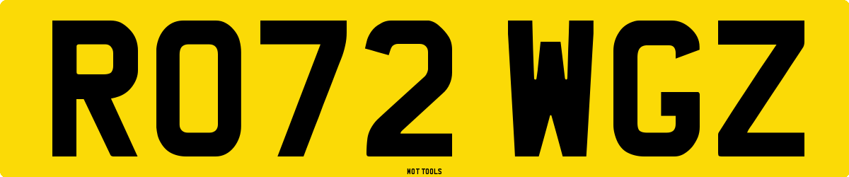 RO72WGZ MOT Check