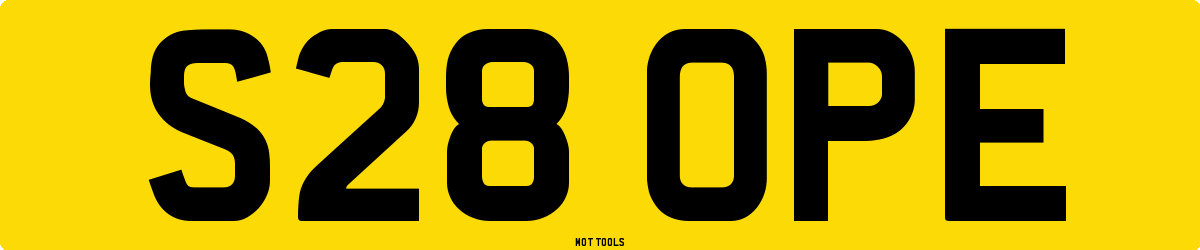 S28OPE MOT Check