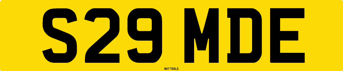 S29MDE MOT Check