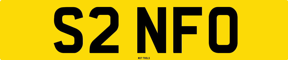 S2NFO MOT Check