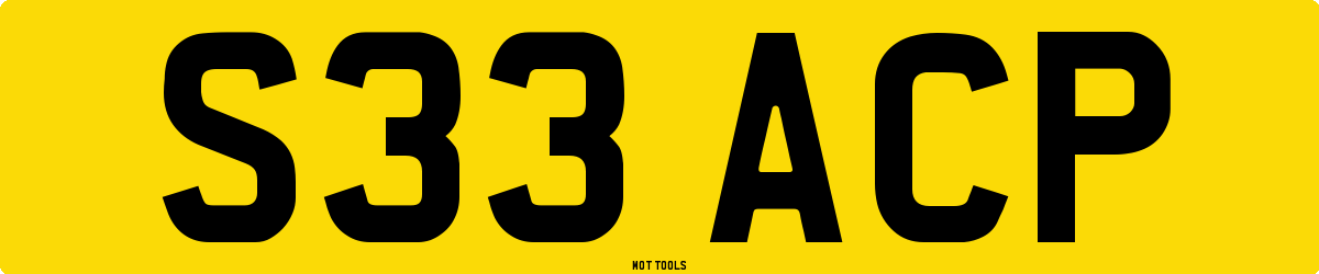 S33ACP MOT Check