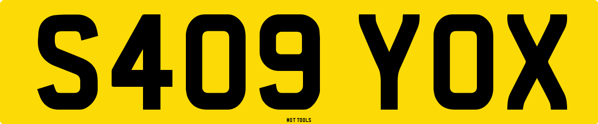 S409YOX MOT Check