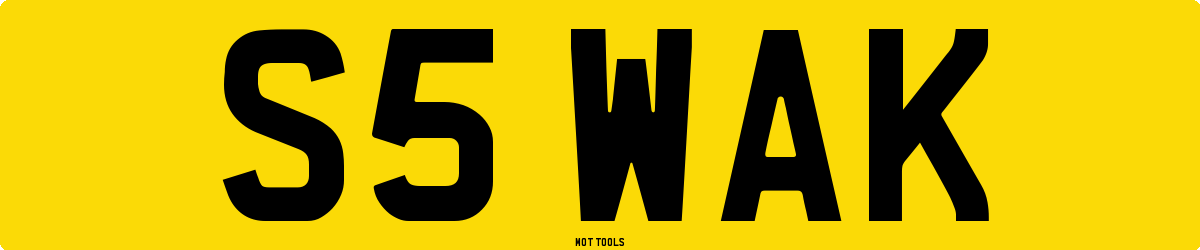 S5WAK MOT Check