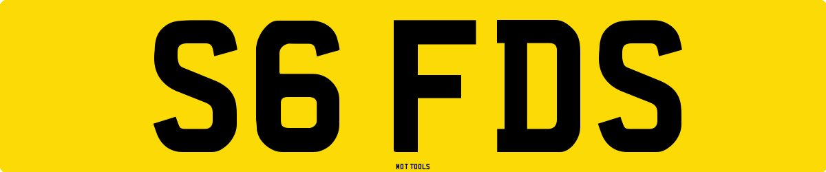 S6FDS MOT Check