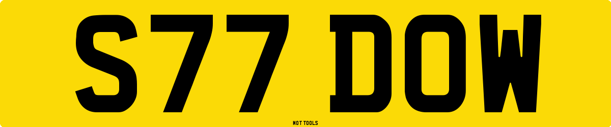 S77DOW MOT Check