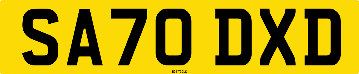 SA70DXD MOT Check