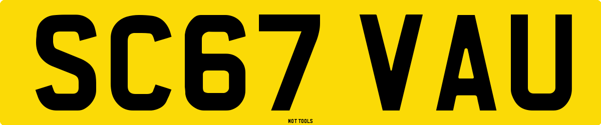 SC67VAU MOT Check