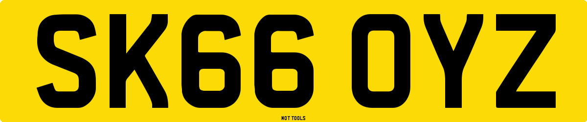 SK66OYZ MOT Check