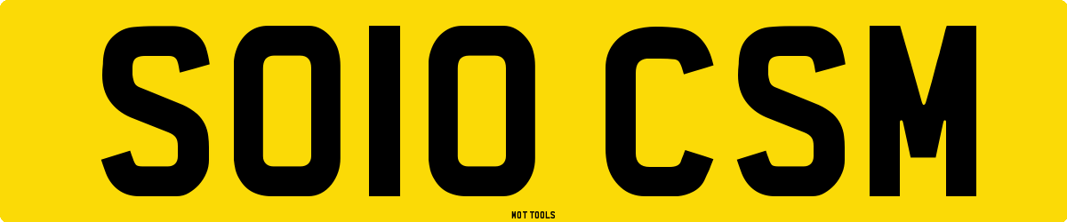 SO10CSM MOT Check