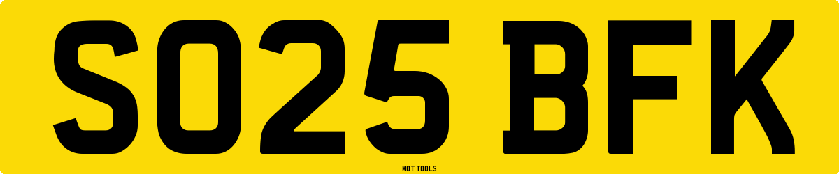 SO25BFK MOT Check