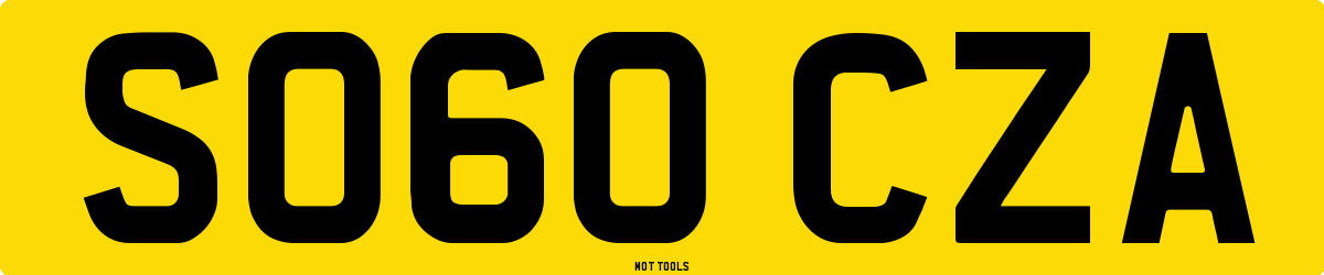 SO60CZA MOT Check