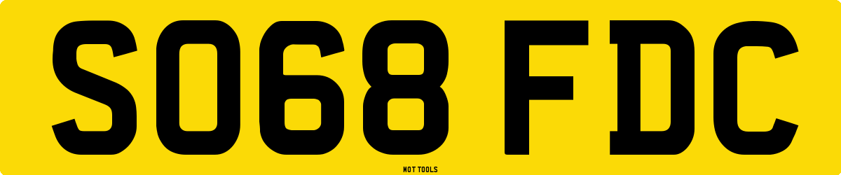 SO68FDC MOT Check