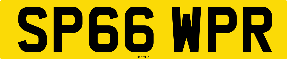 SP66WPR MOT Check