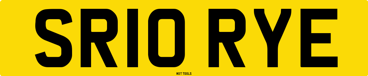 SR10RYE MOT Check