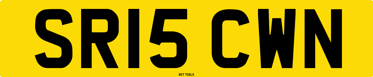 SR15CWN MOT Check