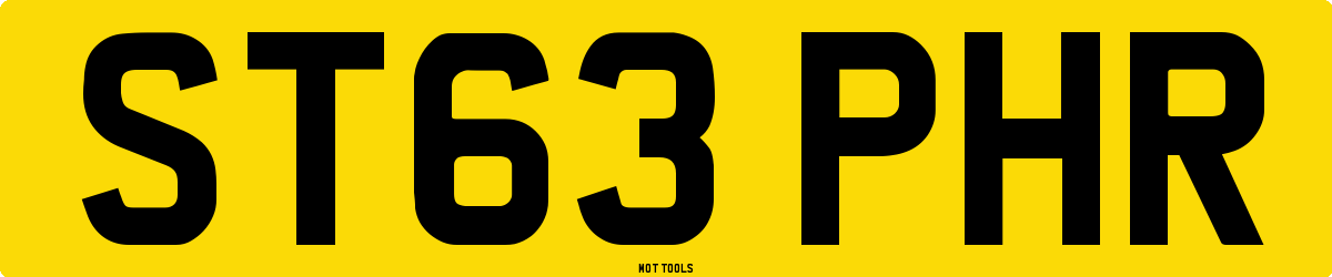 ST63PHR MOT Check