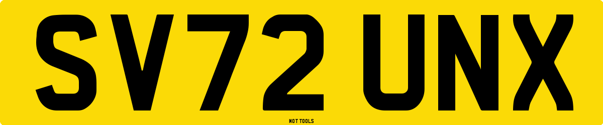 SV72UNX MOT Check