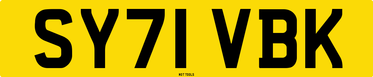 SY71VBK MOT Check