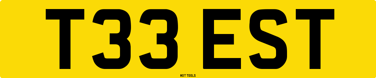 T33EST MOT Check